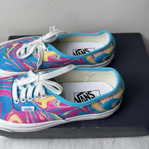 Vans Anaheim OG Marble Authentic 44 DX Shoes Skate Sneakers Wmns Us 7 Tie dye - Picture 7 of 12